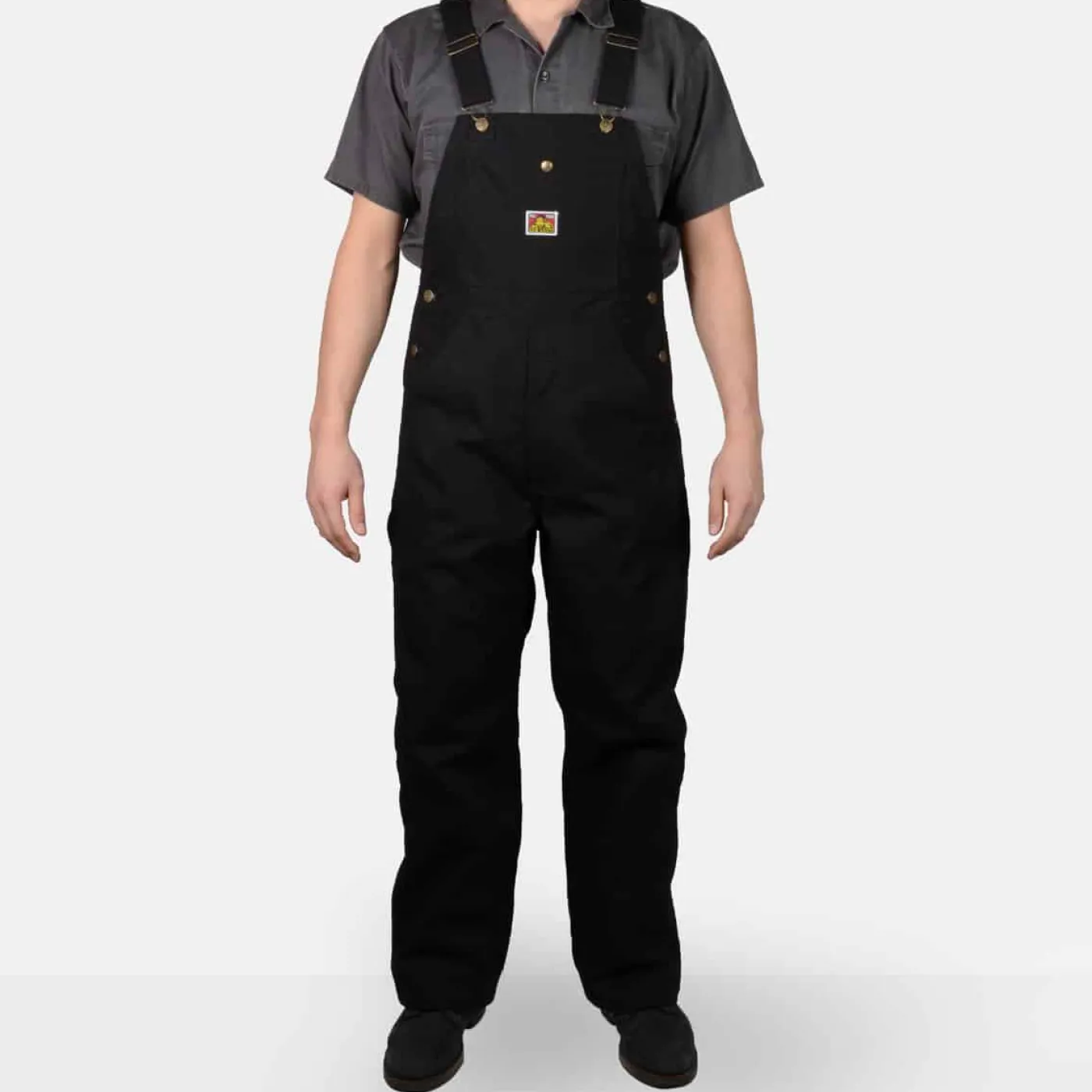 Clearance Ben Davis Bib Overalls - Black