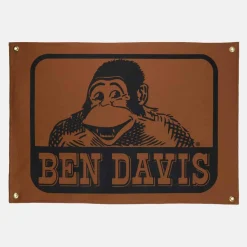 Sale Ben Davis Canvas Banner - Brown Duck