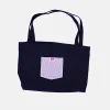Shop Ben Davis Canvas Tote Bag - Black