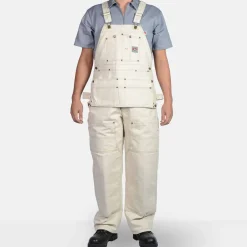 Best Sale Ben Davis Carpenter Overalls - Natural