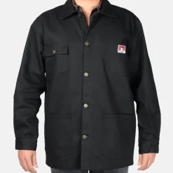 Hot Ben Davis Chore Coat - Black