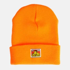 Hot Ben Davis Cuffed Knit Beanie - Orange
