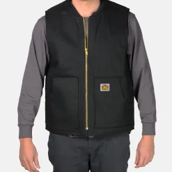 Outlet Ben Davis Lined Vest - Black