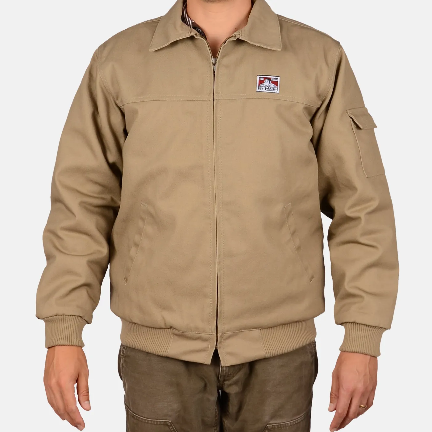 Flash Sale Ben Davis Mechanic's Jacket - Khaki