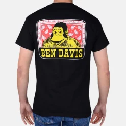 Hot Ben Davis Paisley T-Shirt - Black