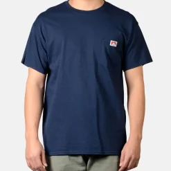 Discount Ben Davis Pocket T-Shirt - Navy
