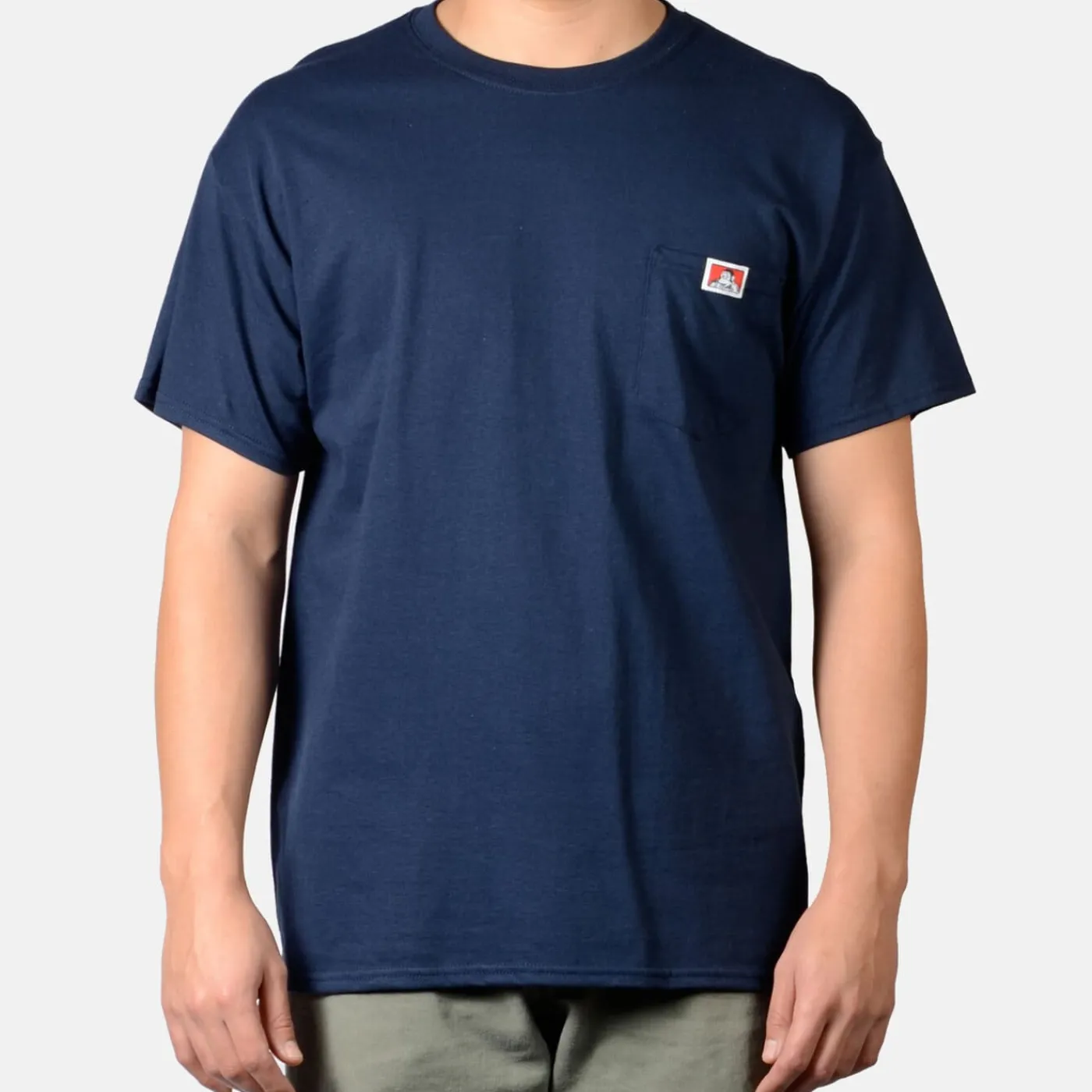 Discount Ben Davis Pocket T-Shirt - Navy