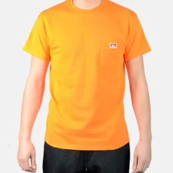 Cheap Ben Davis Pocket T-Shirt - Orange