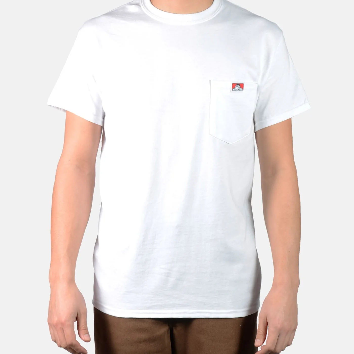 Store Ben Davis Pocket T-Shirt - White
