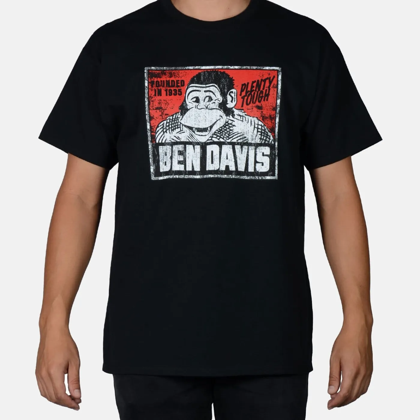 Best Sale Ben Davis Vintage Logo T-Shirt - Black